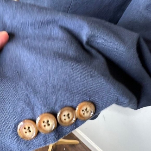 J.Crew $248 Ludlow Slim Fit Unstructured Suit Jacket Cotton Linen 42R AU428 - Picture 7 of 11